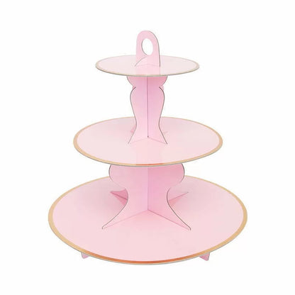 Solid Cake Stand Pink 40cm