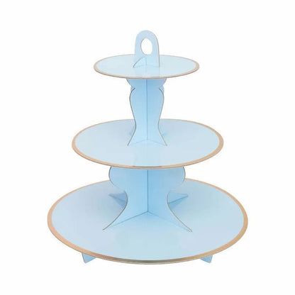 Solid Cake Stand Pink 40cm