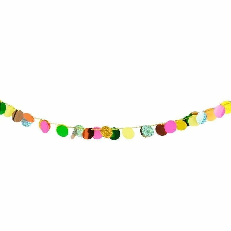 Round Circle Summer Garland 2M
