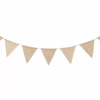 Linen Pennant Banner