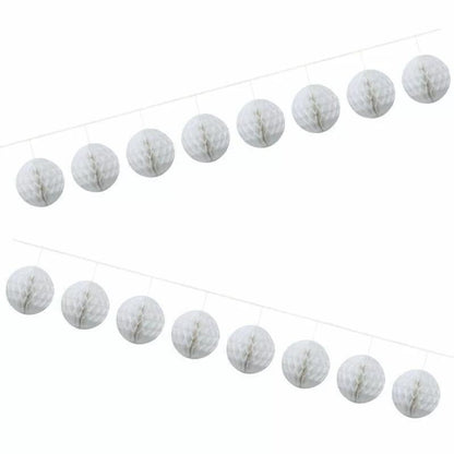 4M Honeycomb Garland-White