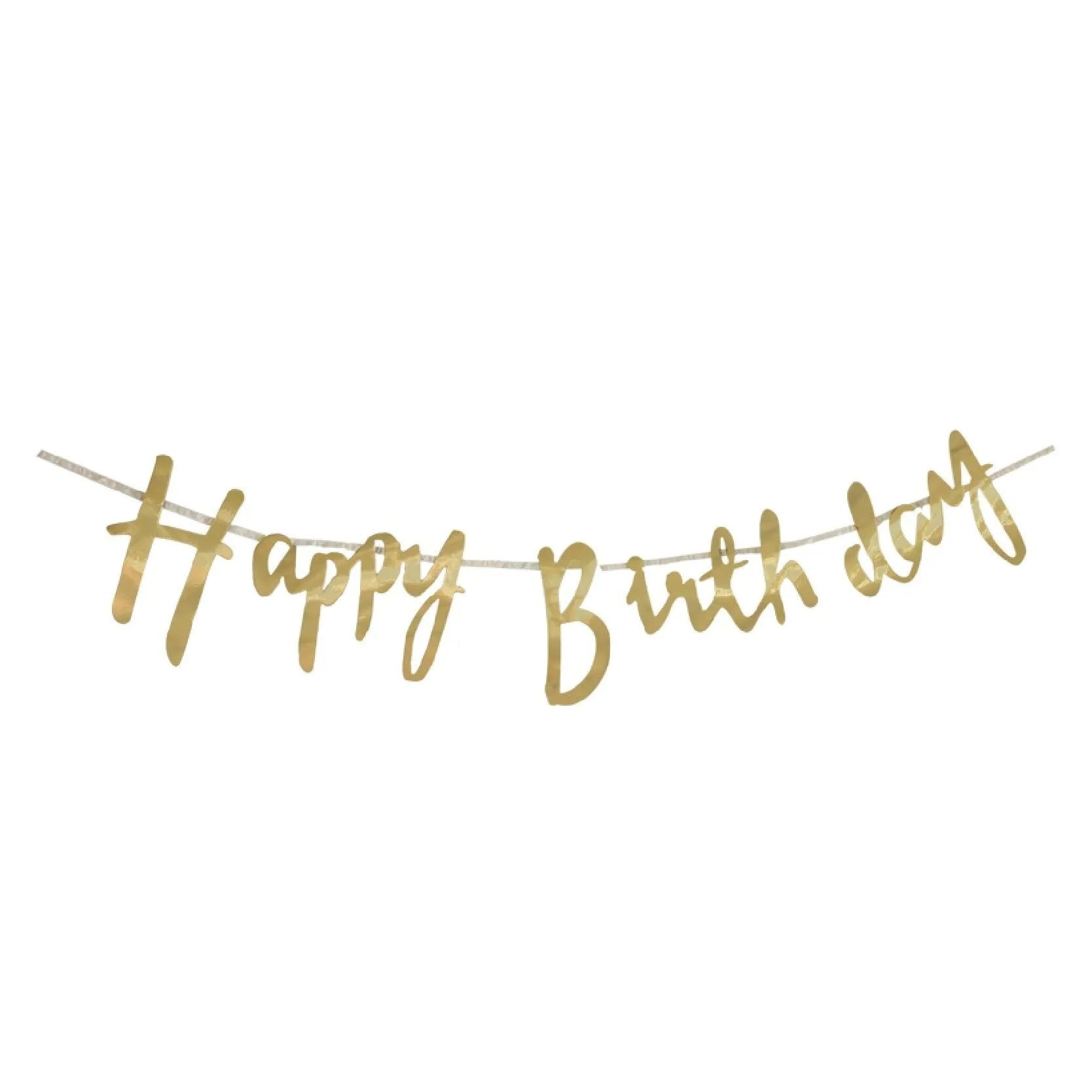 Happy Birthday Bunting 2M