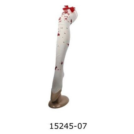 Stocking with Pattern & Bow (Bloodstain) image 0