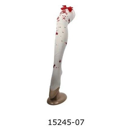 Stocking with Pattern & Bow (Bloodstain) image 0