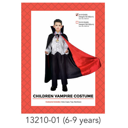 Children Vampire Costume (6-9 years) image 0