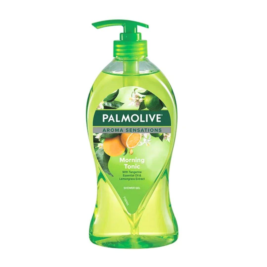 PALMOLIVE 750ml SHOWER GEL MORNING TONIC WITH MANDARIN ESSENTIAL OIL AND LEMONGRASS EXTRACT