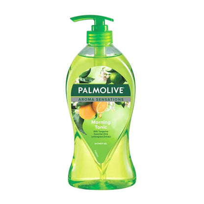 PALMOLIVE 750ml SHOWER GEL MORNING TONIC WITH MANDARIN ESSENTIAL OIL AND LEMONGRASS EXTRACT
