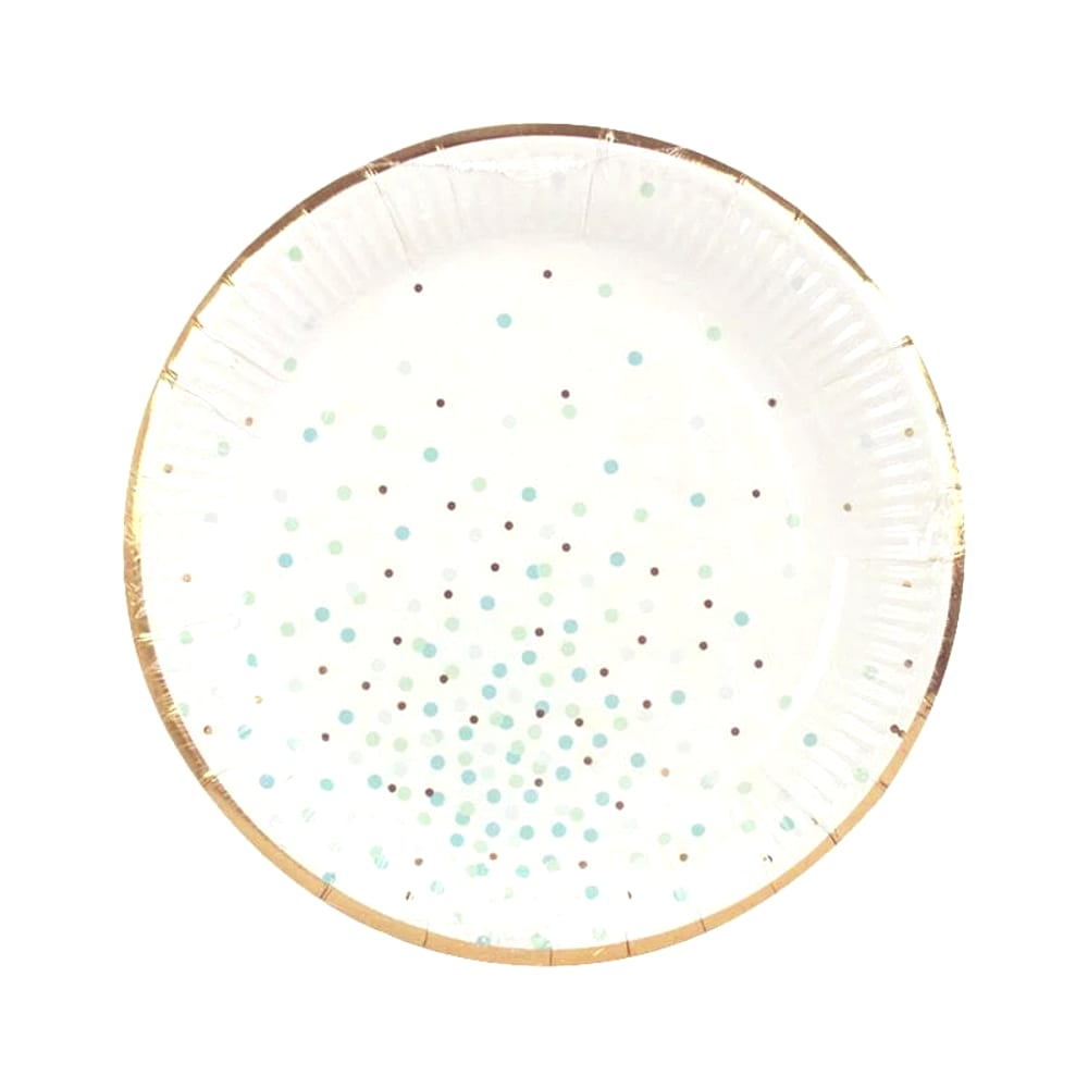 Baby Blue 8pk Plates