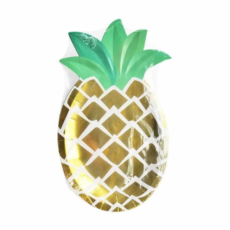 8 Pineapple Plates