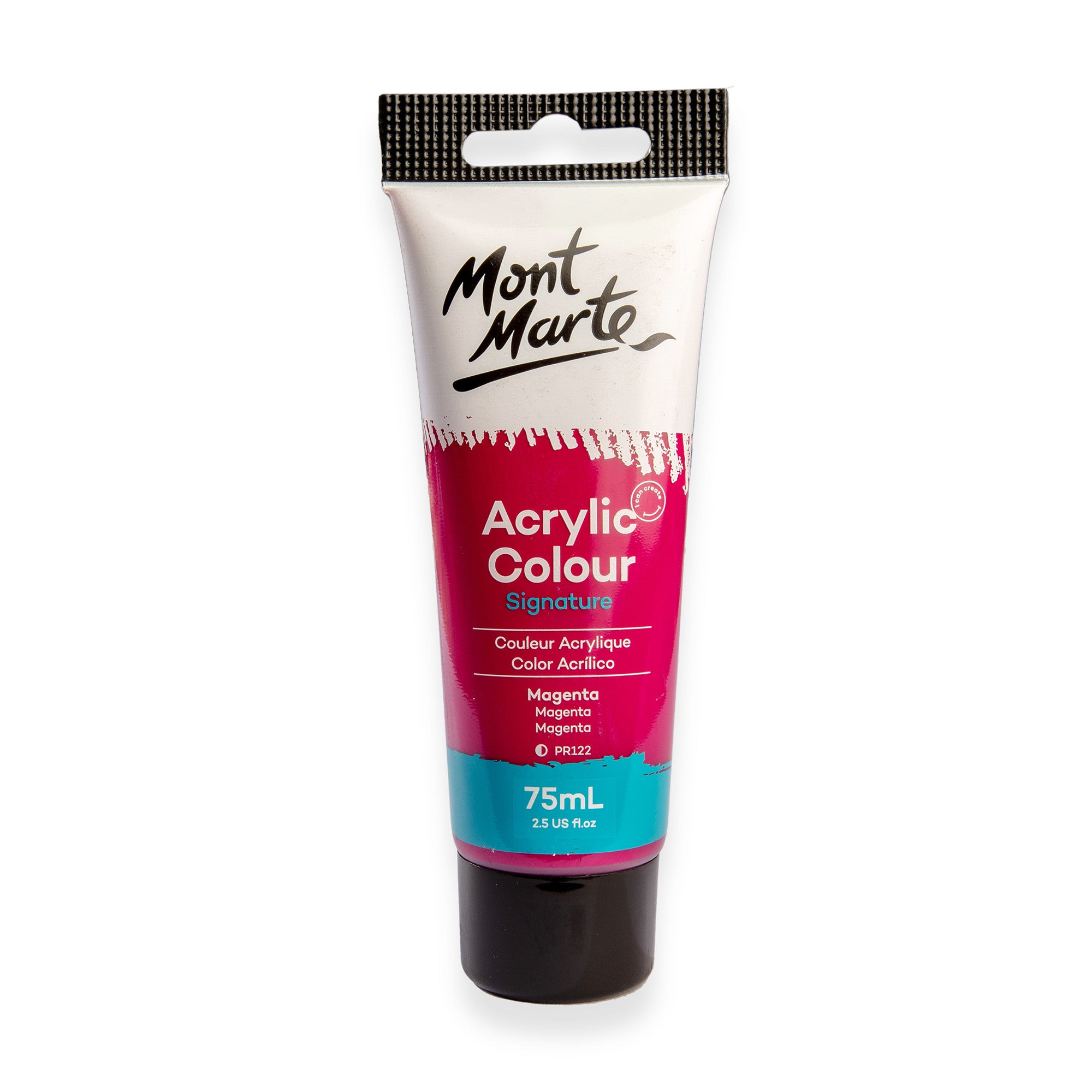 Acrylic Colour Paint 75ml - Magenta image 0