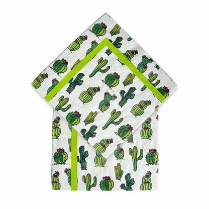 20 Cactus Napkins