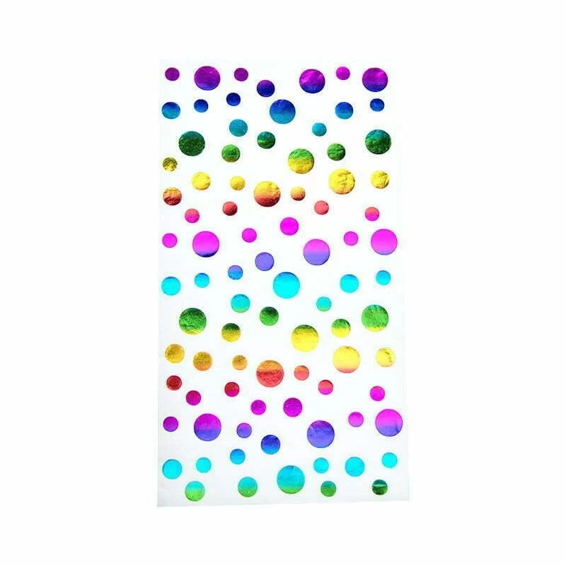 16 Rainbow Foil Napkin