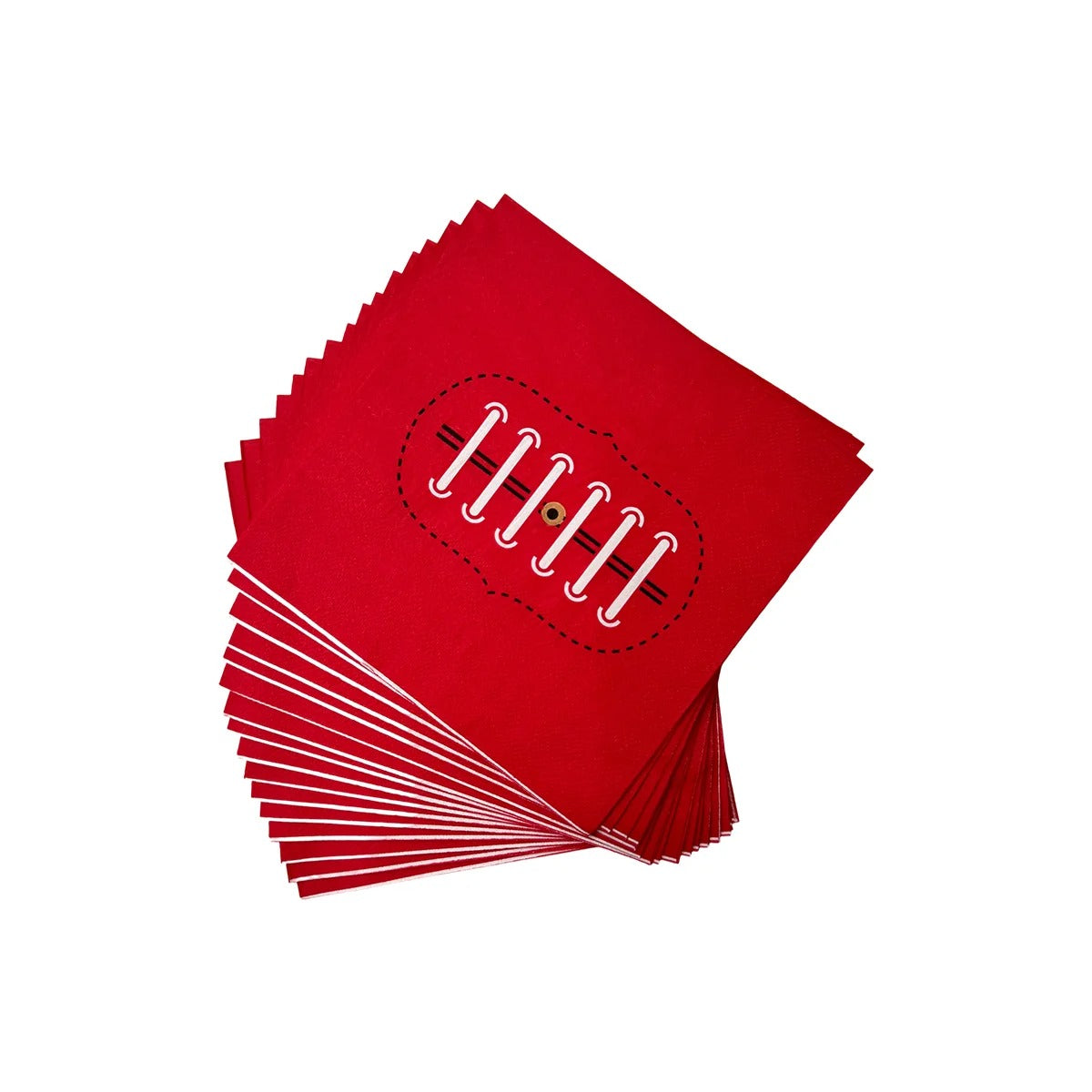 Footy Lunch Napkins 16pk