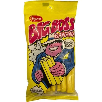 Big Boss Banana Stix Bag 125g