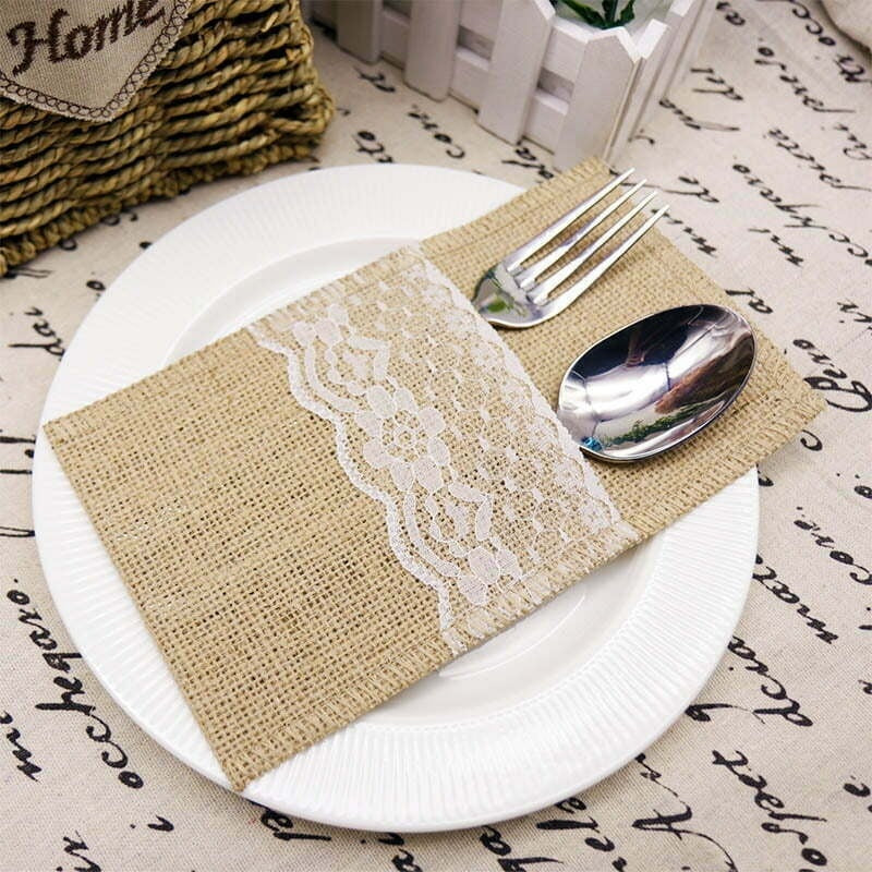 Linen Cutlery Bag