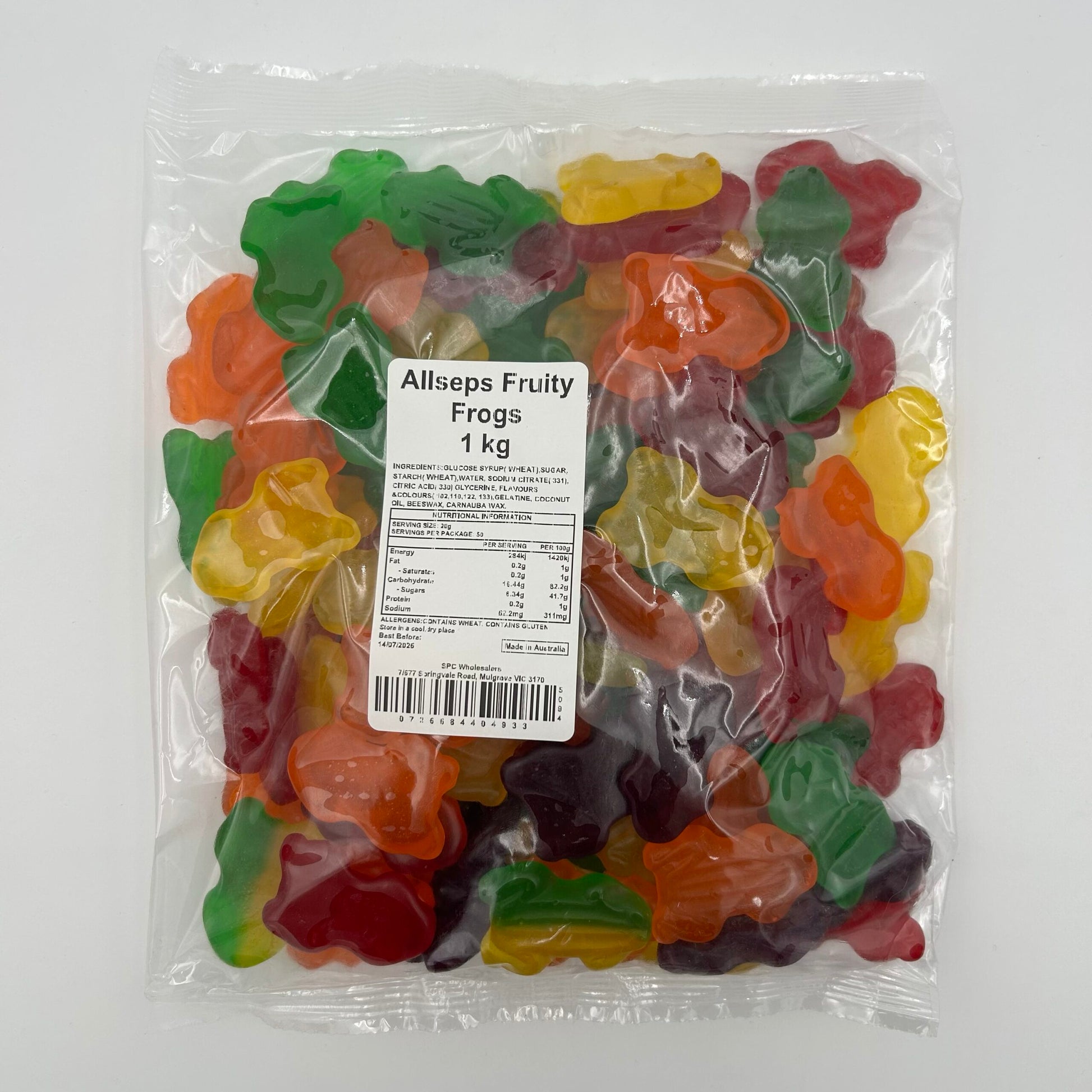 Allseps Fruity Frogs 1kg image 0