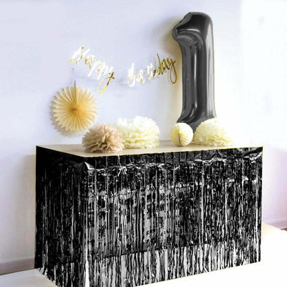 Table Skirt - Black