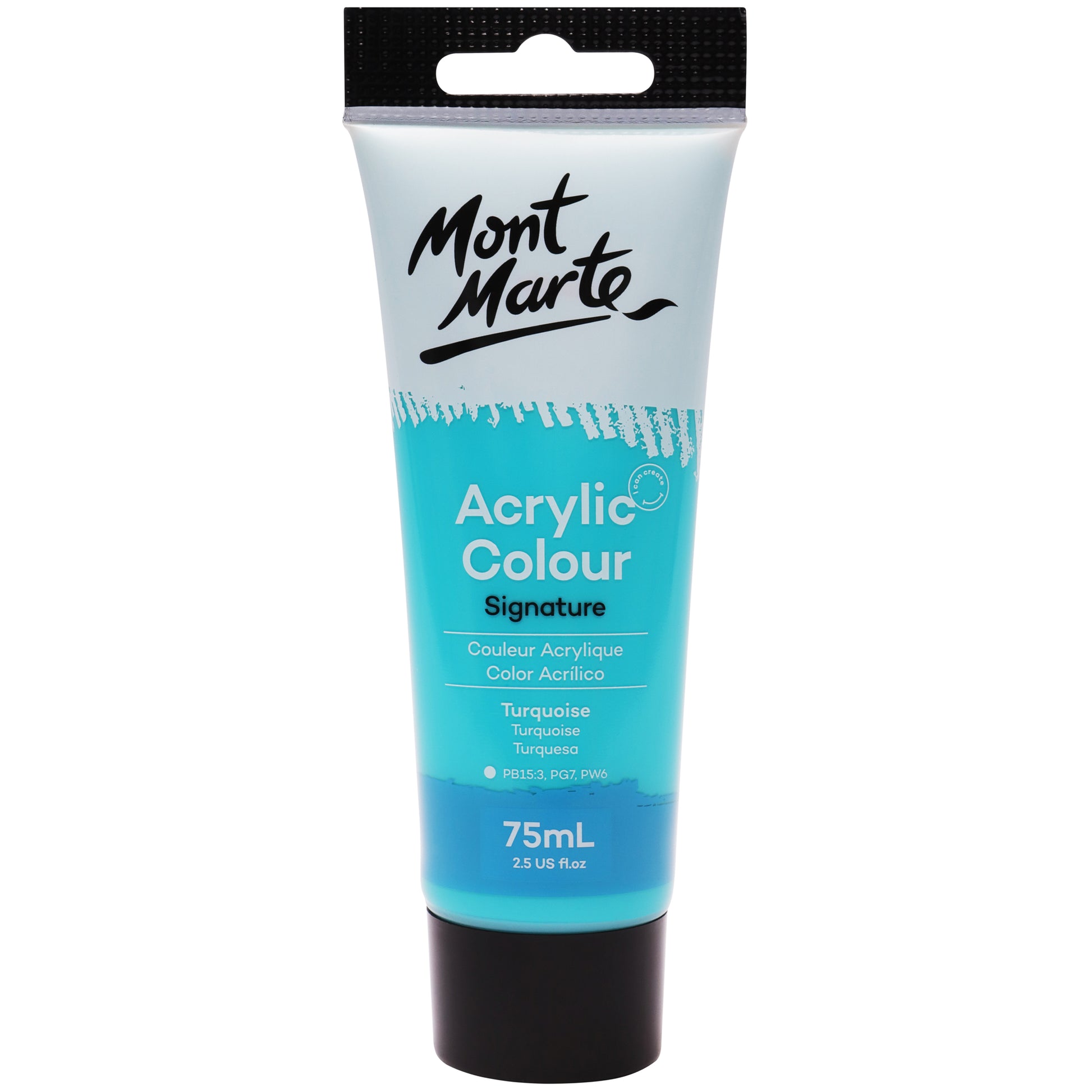 Acrylic Colour Paint 75ml - Turquoise image 0