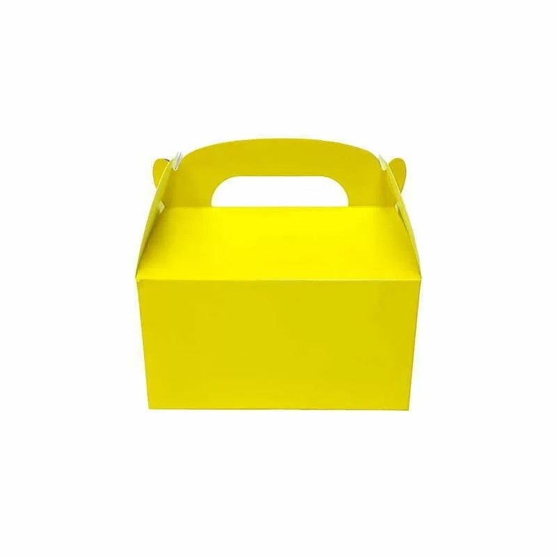 Treat Box 6pk 15 X 9cm - Yellow