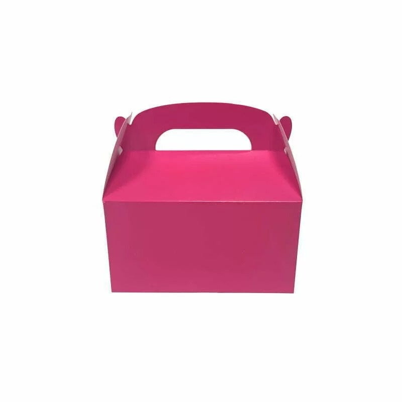 Treat Box 6pk 15 X 9cm - Hot Pink