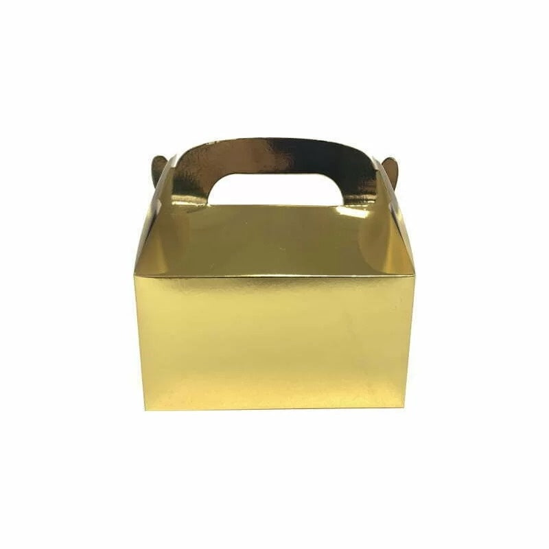 Treat Box 6pk 15 X 9cm - Gold