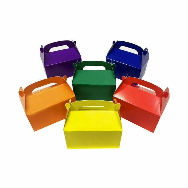 Treat Box 6pk 15 X 9cm - Multicolor