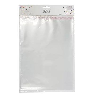 Peak & Seal Polybags 25pk 230*330*30Mm