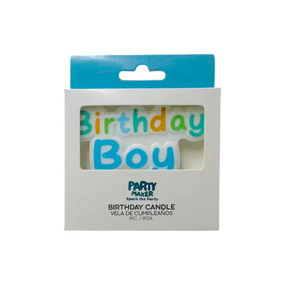 Birthday Boy Candle