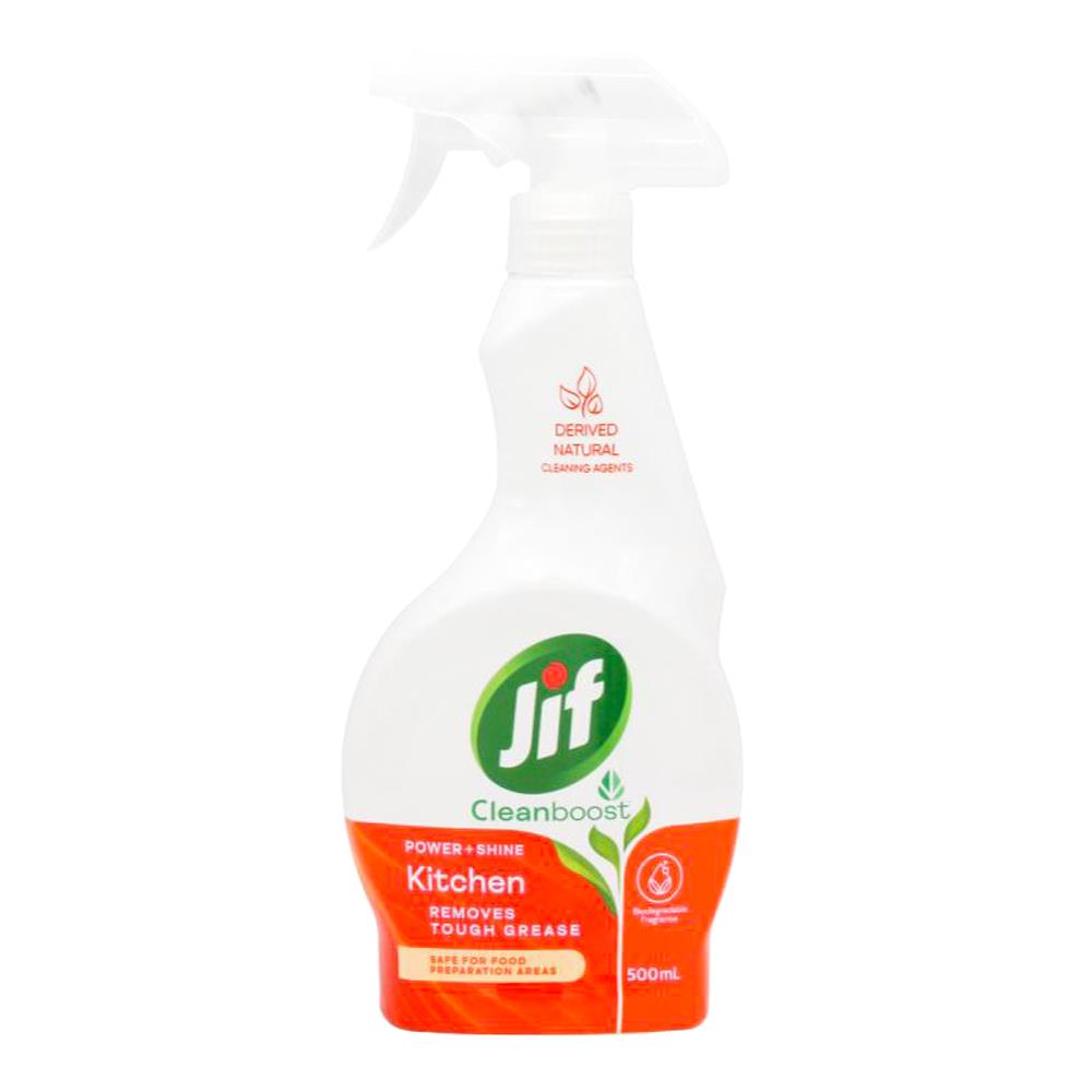 JIF 500ml POWER AND SHINE KITCHEN SPRAY
