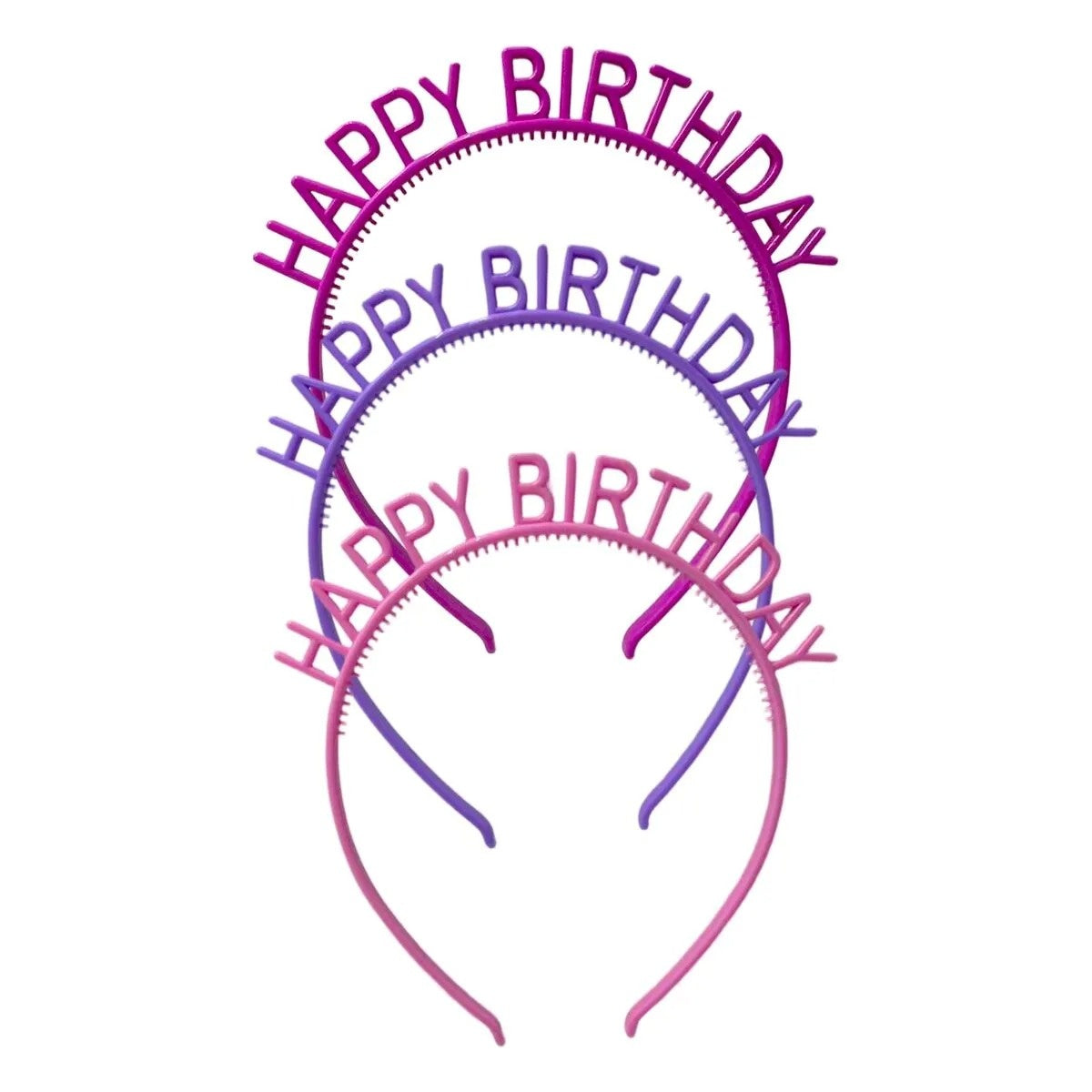 Happy Birthday Tiaras 6pk