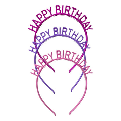 Happy Birthday Tiaras 6pk