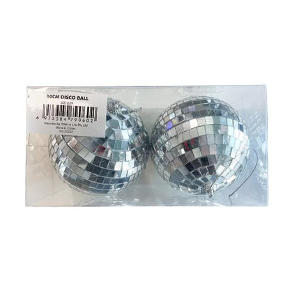 2pk Disco Ball 10cm