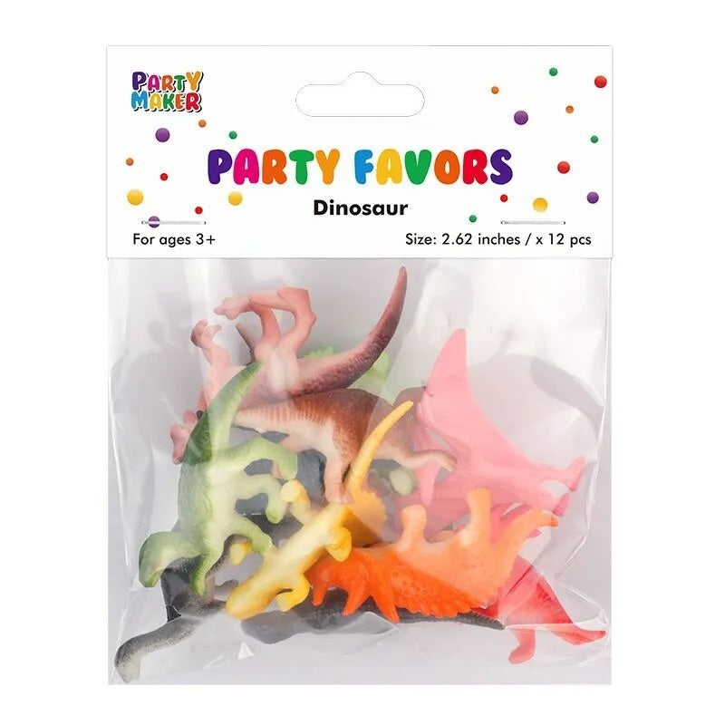 Party Favors - 12pk Dinosaurs