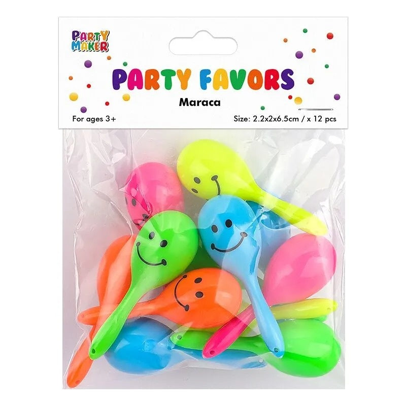 Party Favors - 12pk Maracas