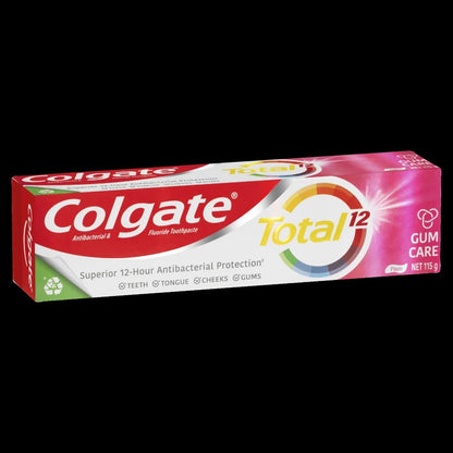 COLGATE 115g TOOTHPASTE TOTAL 12 GUM CARE