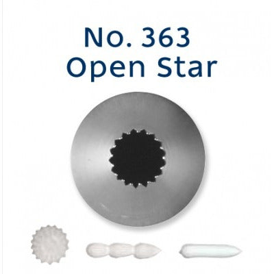Piping Tip Open Star 363 image 0