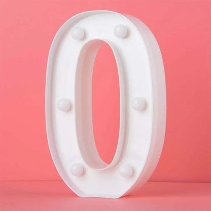 Led Number Light - 0