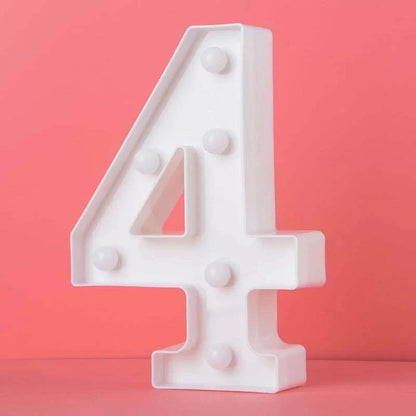 Led Number Light - 4
