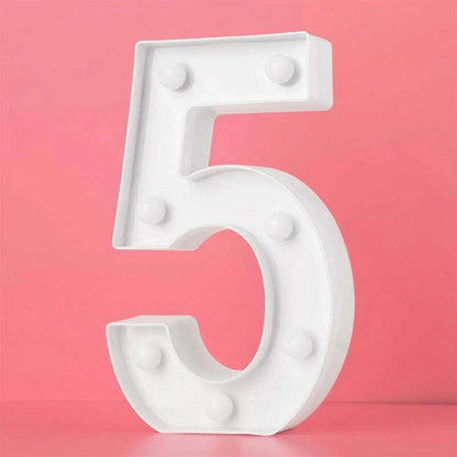 Led Number Light - 5