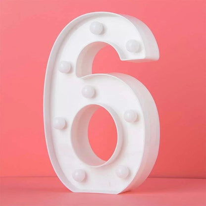 Led Number Light - 6
