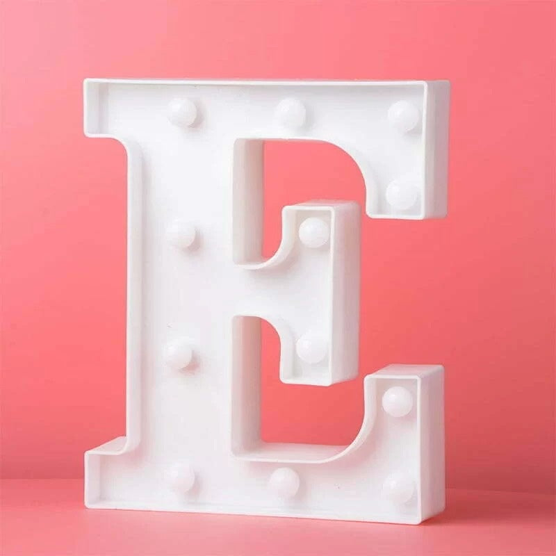 Led Letter Light - E