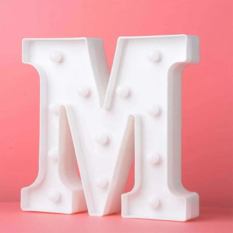 Led Letter Light - M