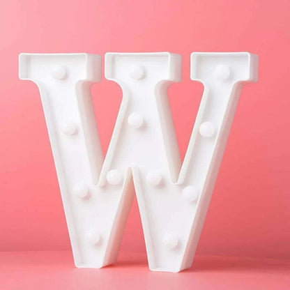 Led Letter Light - W