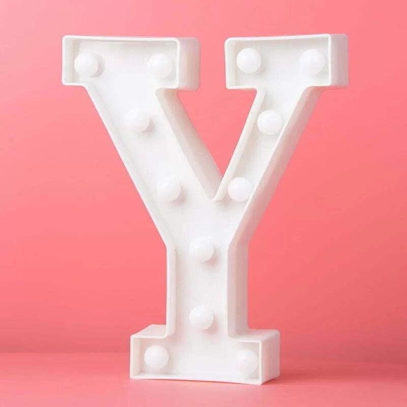 Led Letter Light - Y