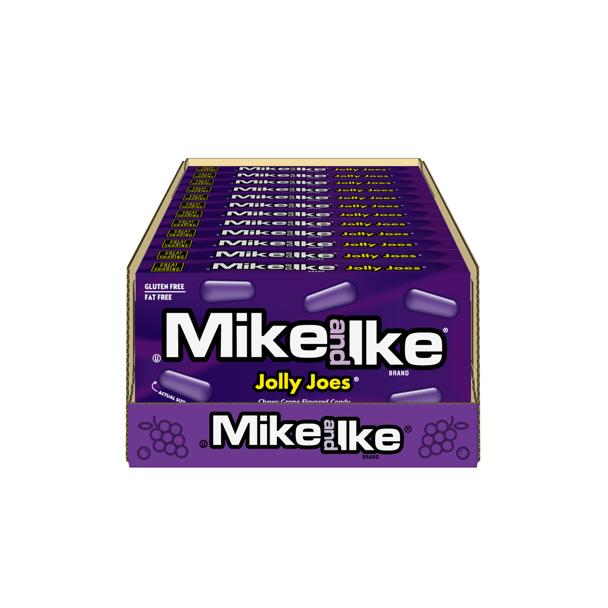 Mike and Ike Theater Box Jolly Joes 4.25oz(120g)