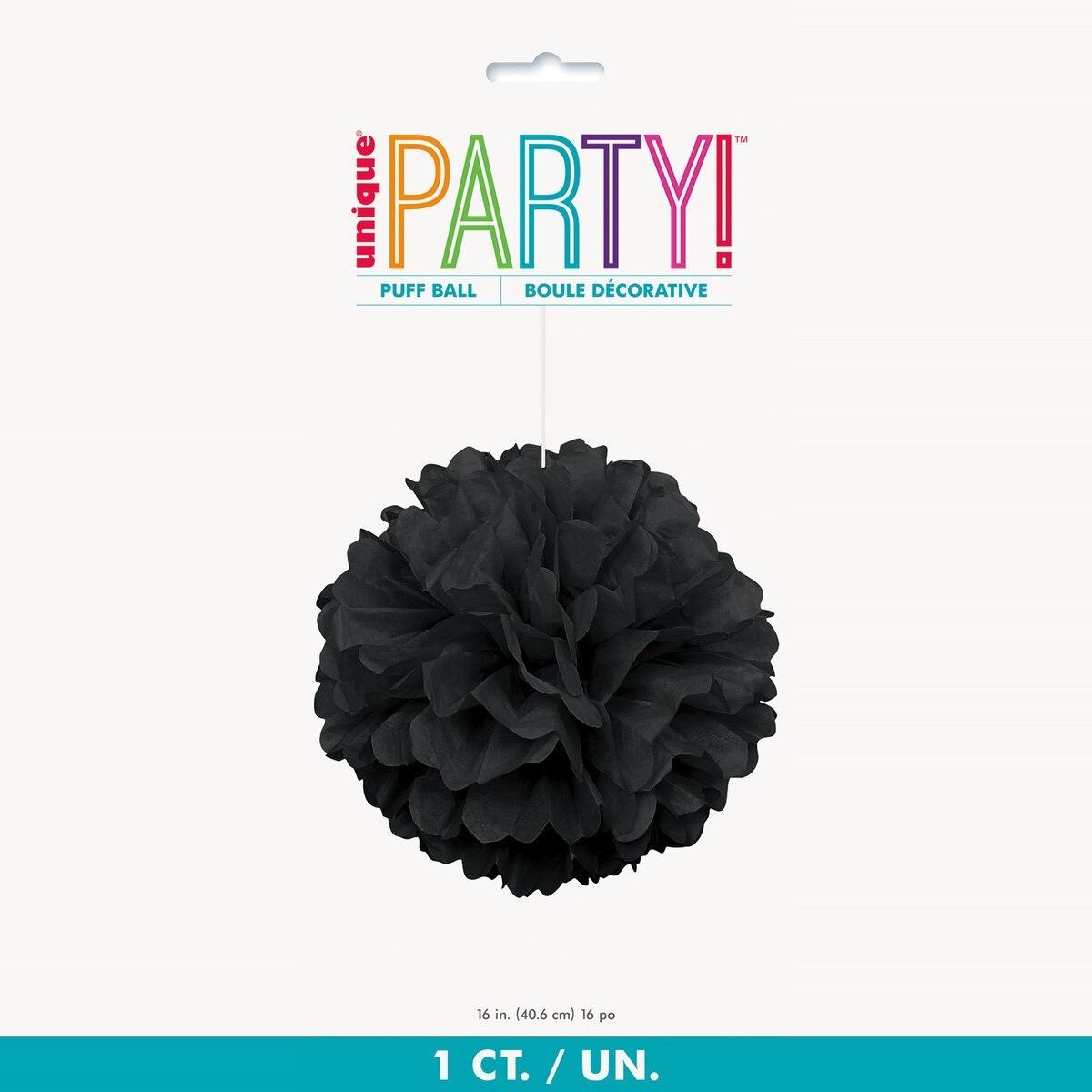 Puff Decoration 40cm - Black