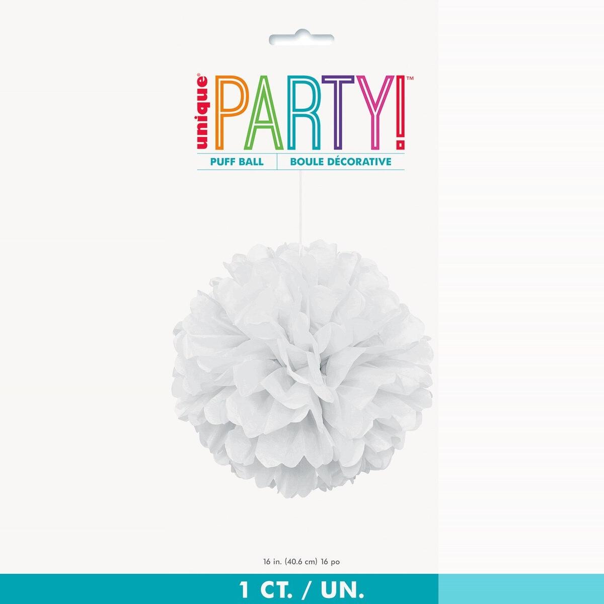 Puff Decoration 40cm - White