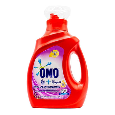 OMO 968mL LIQUID LAUNDRY DETERGENT LONG LASTING FRAGRANCE + COMFORT WITH LAVENDER ESSENCE