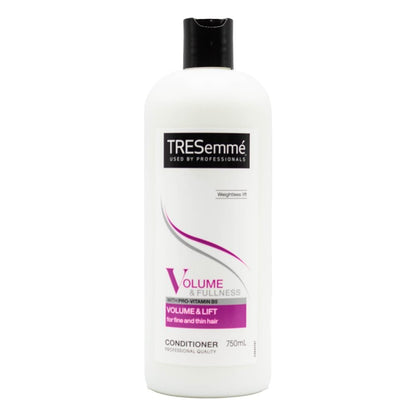 TRESEMME 750ml CONDITIONER VOLUME AND FULLNESS VOLUME AND LIFT FOR FINE AND THIN HAIR WITH PRO VITAMIN B5