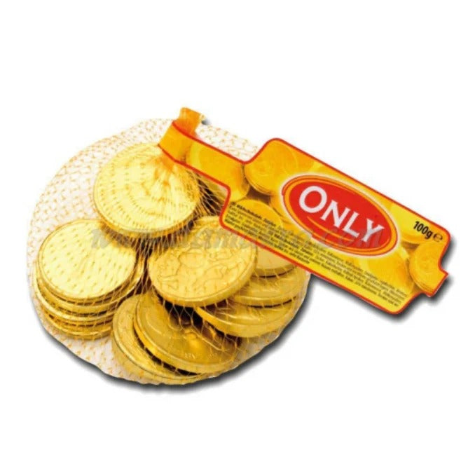 Only Gold Coins Milk Chocolate 85g